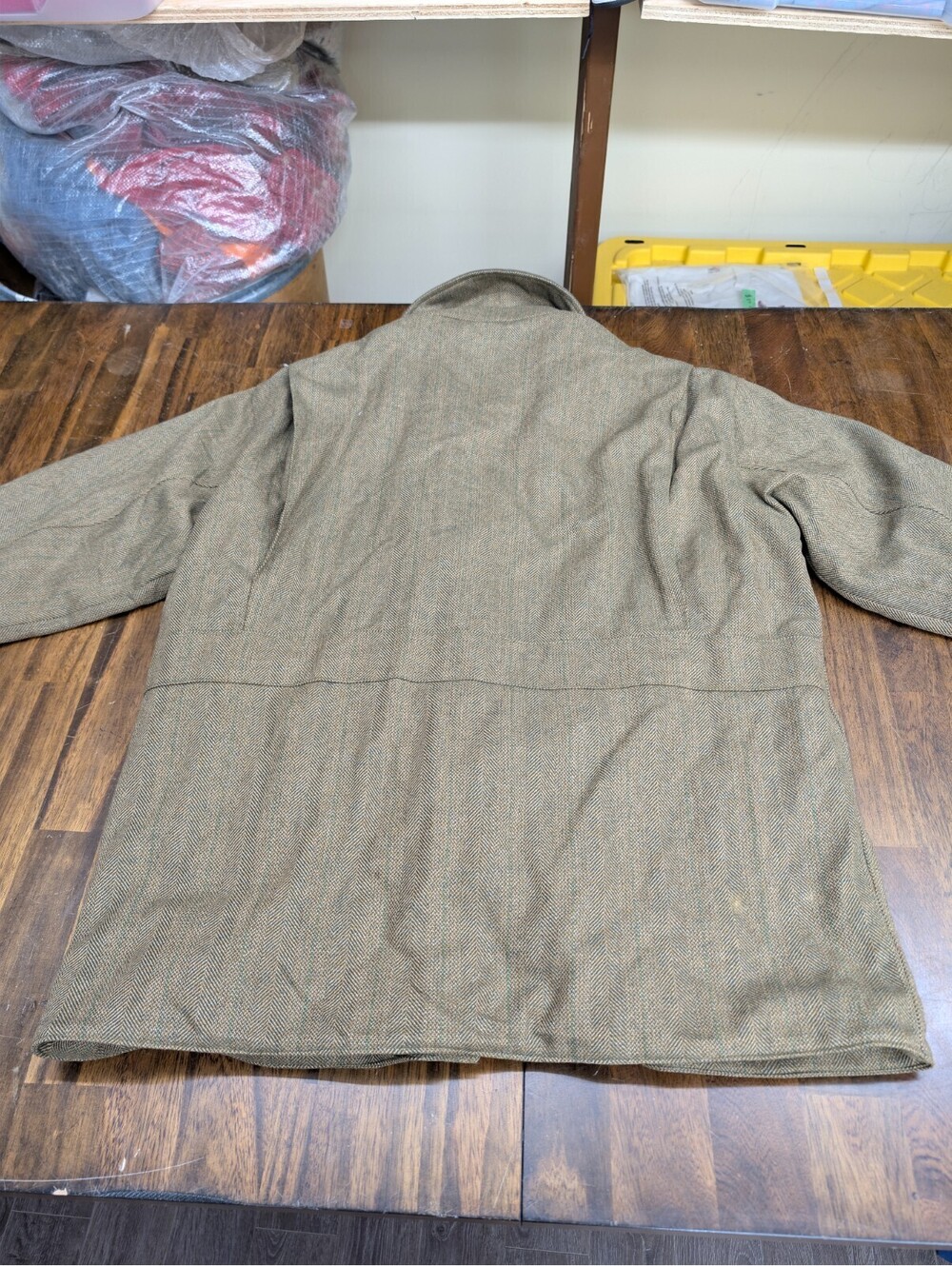 John Partridge Gore-Tex Wool Tweed Field Jacket Coat Men L - Picture 10 of 13